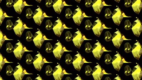 Digital Rendering Abstract Vibrant Tiles Background Stock Footage 147480974