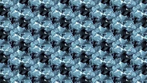 Digital Rendering Abstract Vibrant Tiles Background Stock Footage 147481008