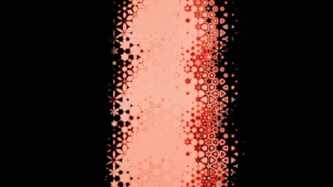 Digital Rendering Asymmetric Grid Creative Pattern Stock Footage 147252330