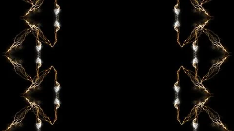 Digital Rendering Background Abstract Pattern Electric Thunder Illustrazione stock