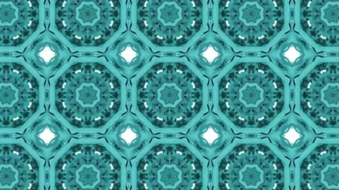 Digital Rendering Kaleidoscope Creative Pattern Stock Footage 147356286