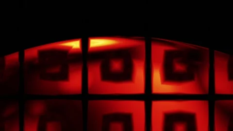 Digital Rendering Kaleidoscope Pattern Stock Footage 148569343