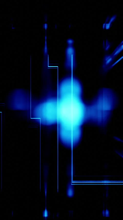 Digital retro overlay. Vertical Видео 248961555