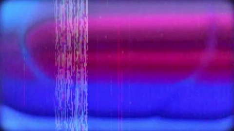 Digital Retro Static Chaos Flicker Loop Stock Footage 306636995