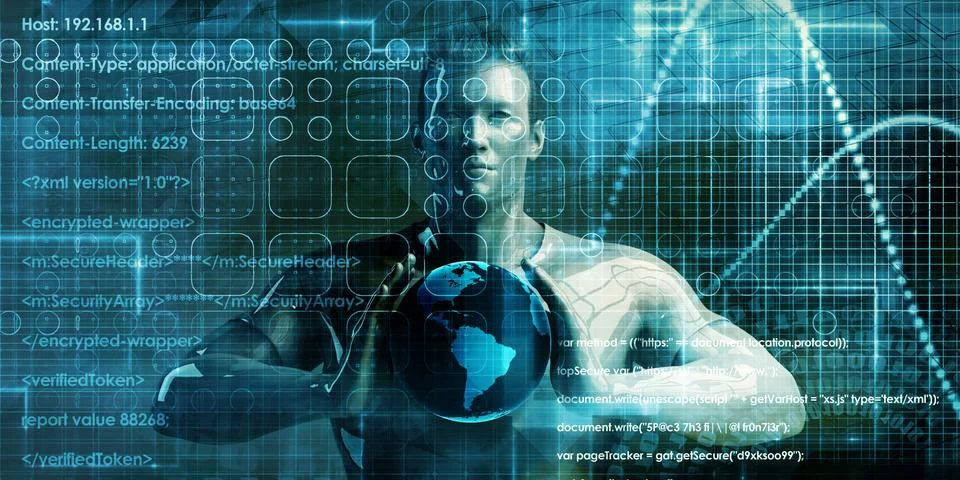 Digital Revolution Stock Illustration