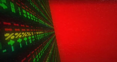 Digital Rhapsody - Algorithmic Harmony - Looped Video stock 249292242