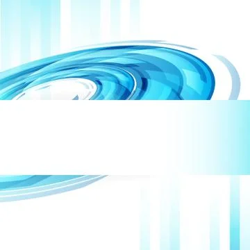 Digital ring circles technology web template banner cover abstract background Stock Illustration