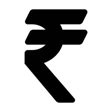 Digital rupee icon vector currency symbol for digital transactions for asset  Stock Illustration
