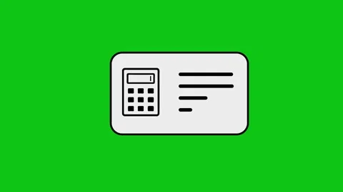 Digital safe deposit box animation appearing on green background for secure.. Stock Footage 346497247