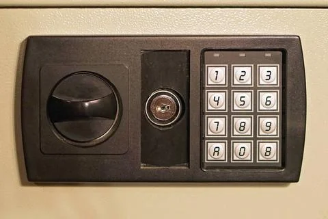 Digital safe Small safe box with digital keypad lock Copyright: xZoonar.co... Stock Photos