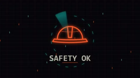 Digital Safety Protocol Concept For Modern Workplaces Stock Footage 345517541