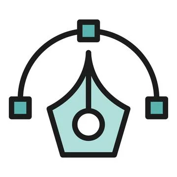 Digital scale icon vector flat 스톡 일러스트