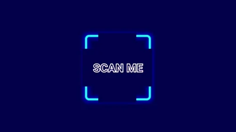 Digital Scan Code Target Box Stockbeeldmateriaal 335633642