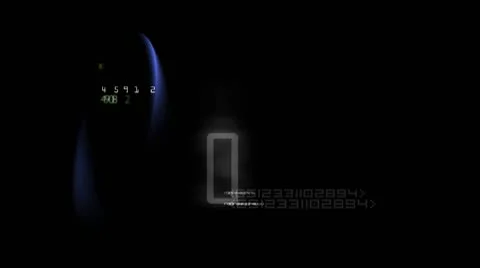 Digital scan Stock Footage 10772129