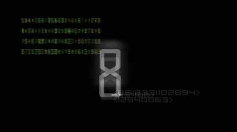 Digital scan Vídeo Stock 10772134