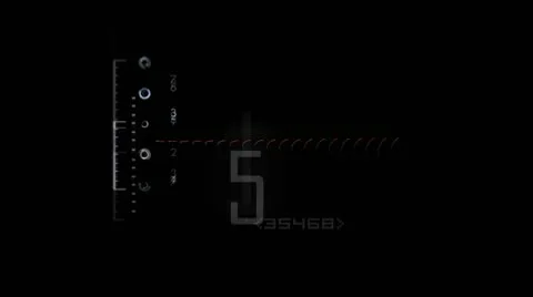 Digital scan 스톡 동영상 10772142