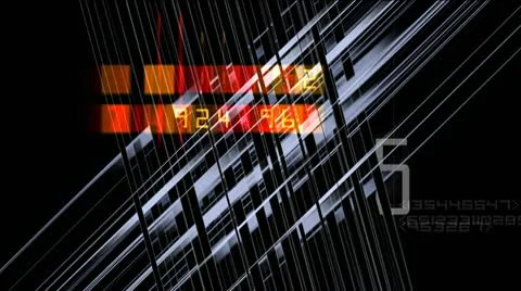 Digital scan Stock Footage 10772164