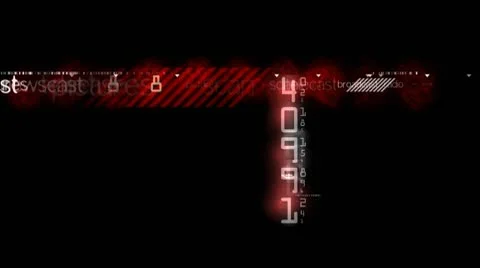 Digital scan Stock Footage 10772174