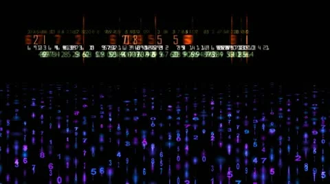Digital scan Stock Footage 10772180