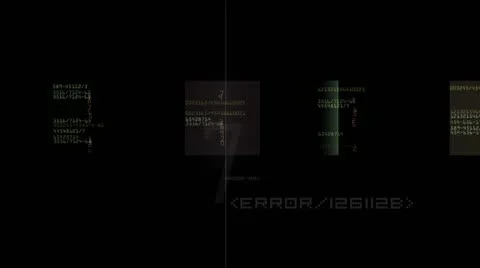 Digital scan Stock Footage 10772271