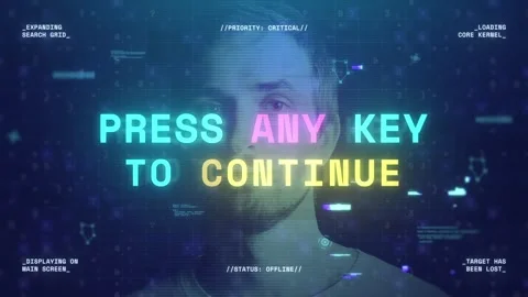 Digital Scan Titles Pack After Effects stock