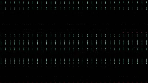Digital Scanlines Glitch Noise Video stock 170847607