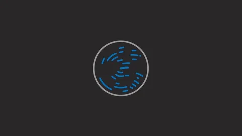 Digital scanning of fingerprint in security system, biometric scanner concept Stock Footage 128945965