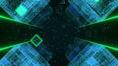 Digital Sci-Fi Backgrounds 스톡 동영상 169452846