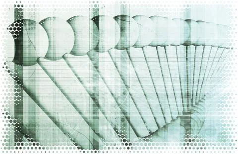 Digital science Stock Illustration