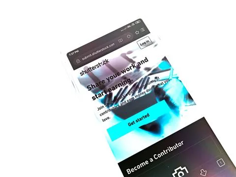 Digital screen advertising program. 写真素材