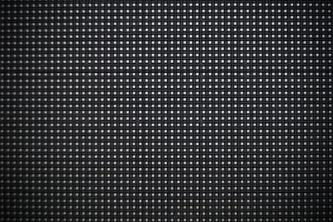 Digital screen background. Black screen monitor or TV with pixels and LEDs cl 스톡 사진