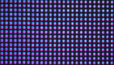 Digital screen background. Color screen monitor or TV with glitch pixels and  Stock-Fotos
