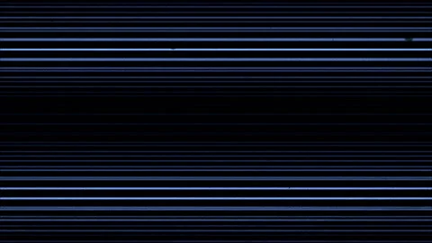 Digital Screen Blue Dark Lines Flowing Down Noise Background Stock Footage 88299203