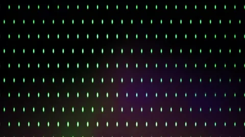 Digital screen with colorful pixel lights. Stock Footage 334519754