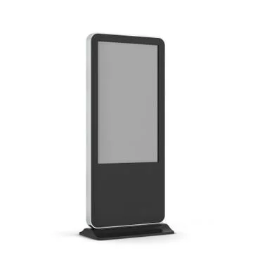 Digital screen display stand Stock Illustration