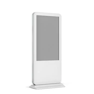 Digital screen display stand Stock Illustration