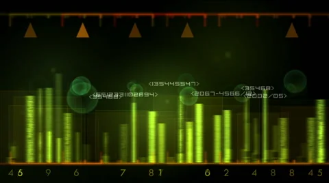 Digital screen 動画素材 48579473