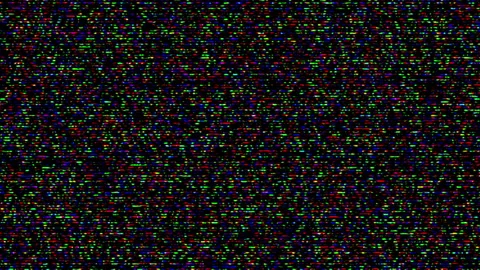 Digital Screen Lines Flickering Abstract Noise Background Stock-Footage 93365470