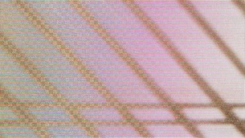 Digital screen pixel grid displaying dark lines Stock Photos