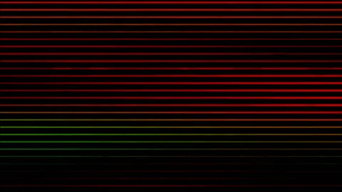Digital Screen Red Green Dark Lines Flowing Down Noise Background Stock Footage 88299705