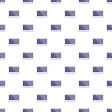 Digital screens pattern displaying technology interface background design Stock Illustration