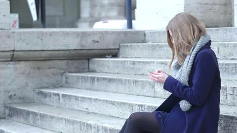 Digital Scroll: Connected on the Go Stock Footage 263733599