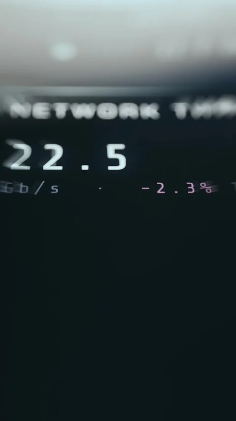 Digital Security Access Close Up showing secure data Stock Footage 337476172