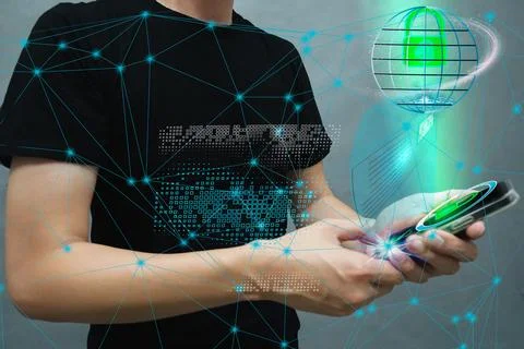 Digital security and encryption0015 Stock Photos