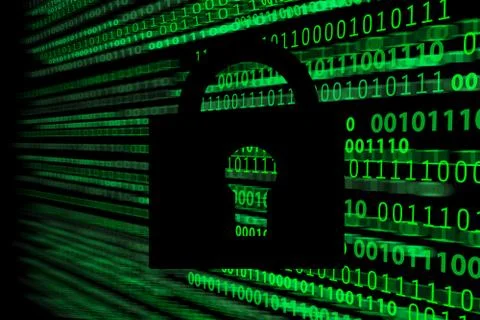 Digital security concept Stock Photos