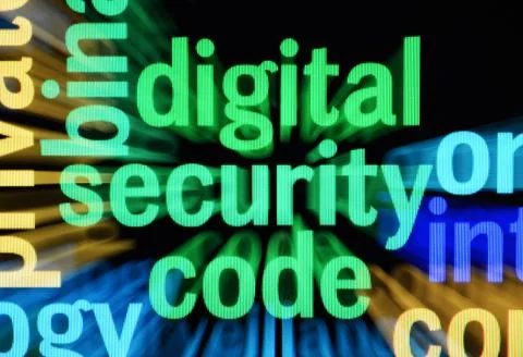 Digital security Stock Illustration