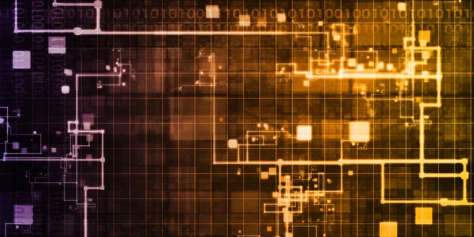 Digital Security Illustrazione stock