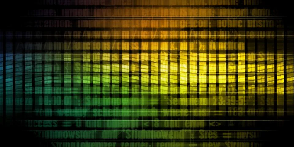 Digital Security Stock Illustration