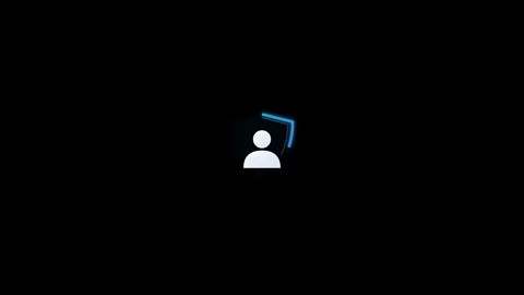 Digital Security Shield Icon Animation Cyber Protection Privacy and Technol.. Video stock 342751659