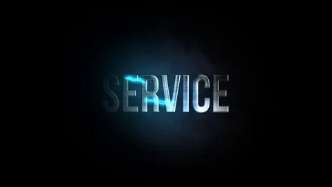 Digital service lighting introduction. Intro. Stock Footage 93044971
